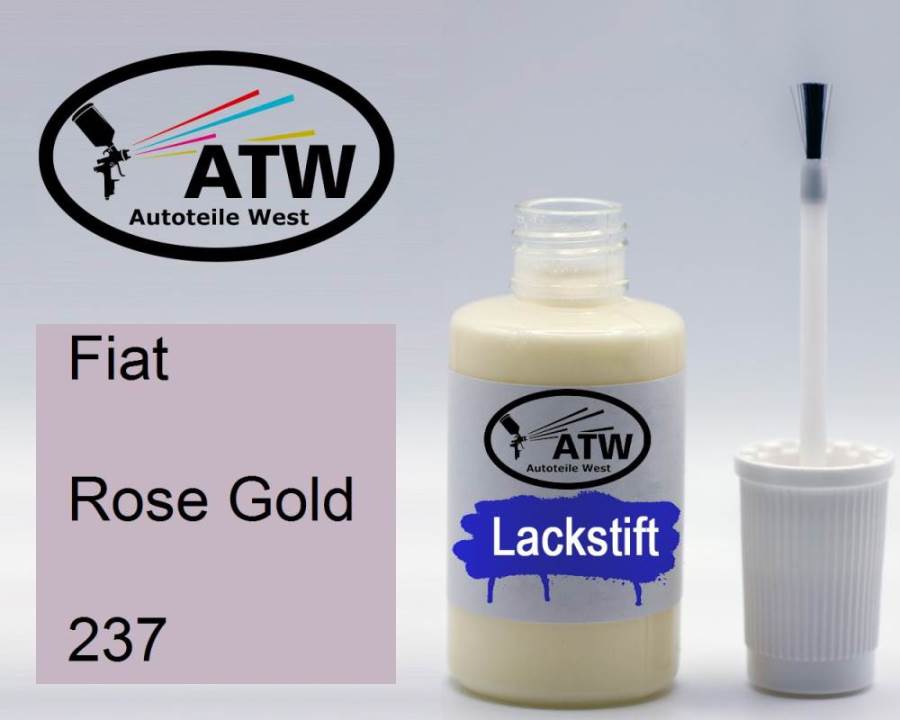 Fiat, Rose Gold, 237: 20ml Lackstift, von ATW Autoteile West.